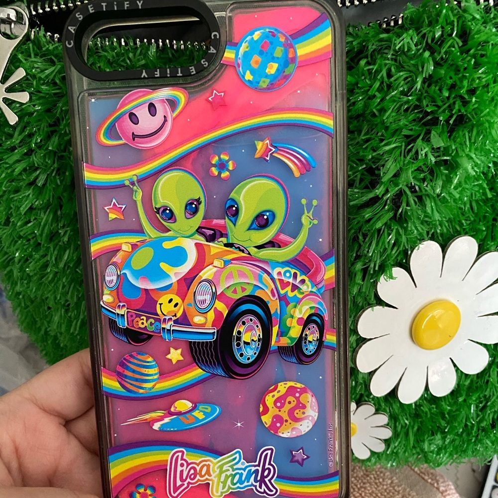 Casetify Limited Edition Lisa Frank iPhone case